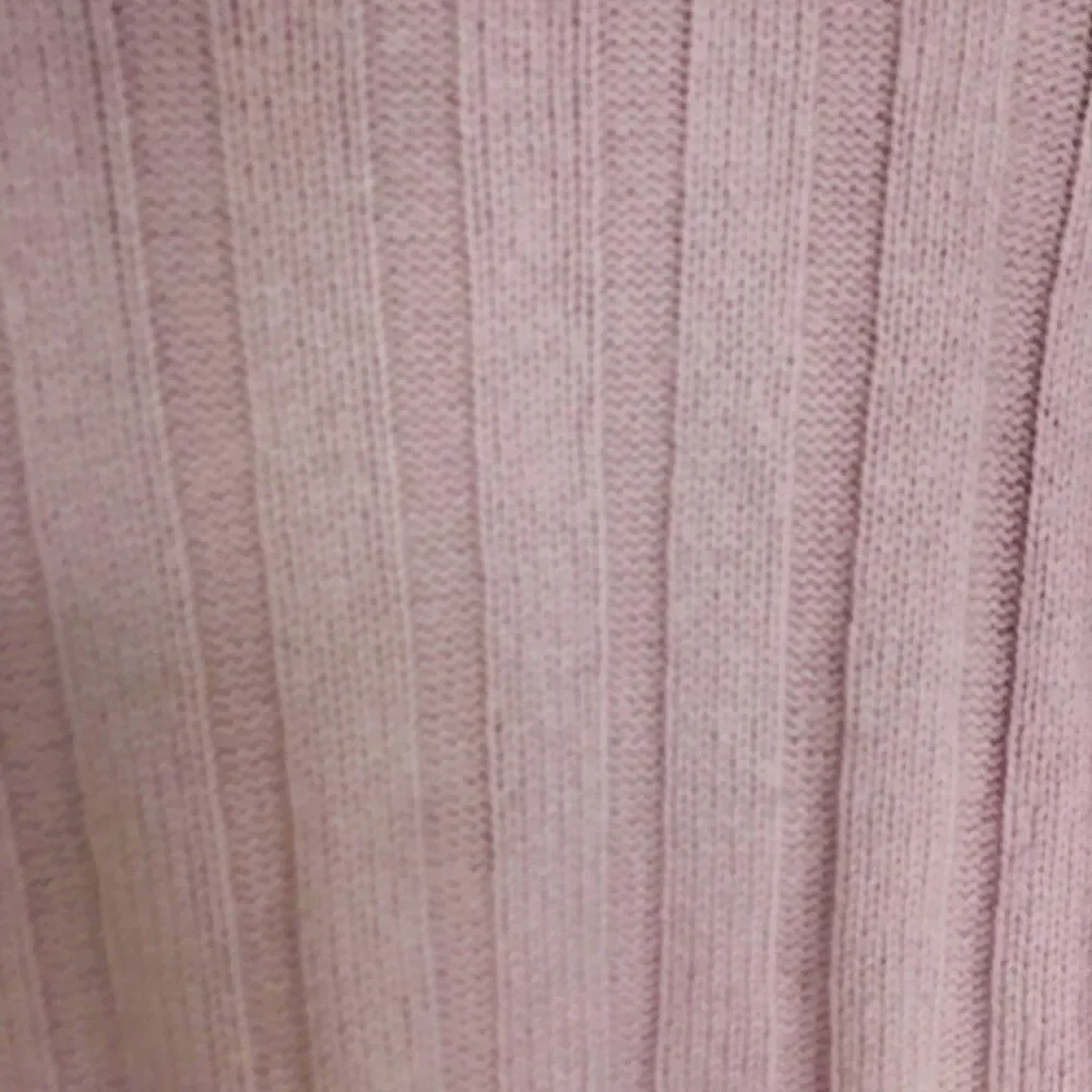 Canvas by Lands' End Sweater Women Size XS Pink Textured Long Sleeve Cabin Cozy